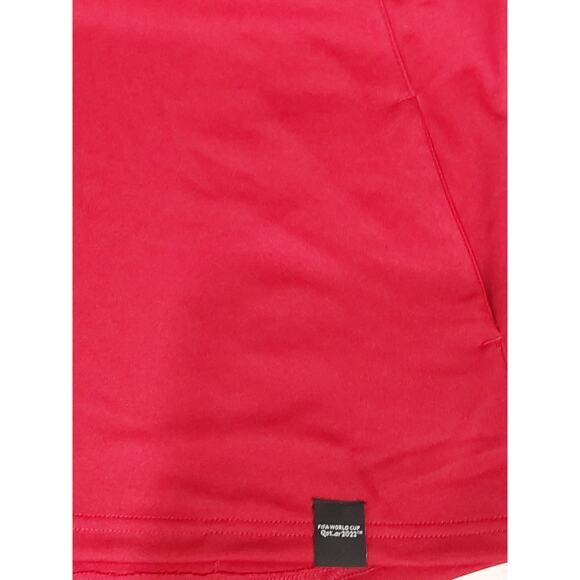 Large (14/16) Red/Black FIFA World Cup Qatar 2022 Germany 1/3 Zip Pullover - Picture 6 of 7